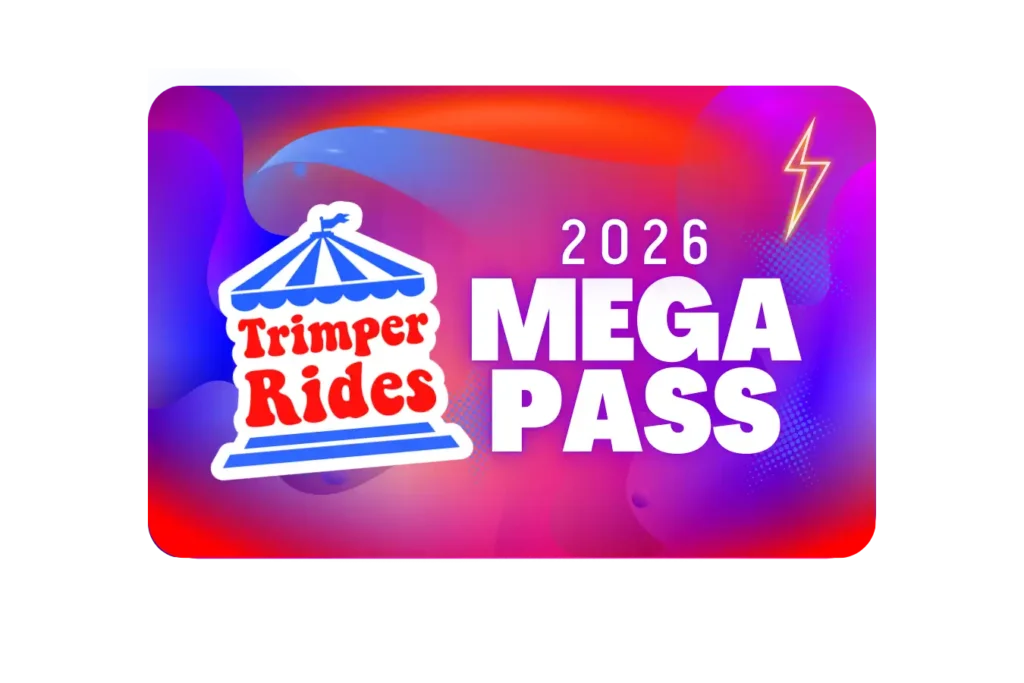 Trimper Rides 2026 Mega Pass for unlimited all-day rides in Ocean City MD